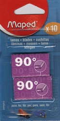 Maped 10 reservemesjes 90 graden