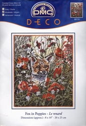 Fox in Poppies