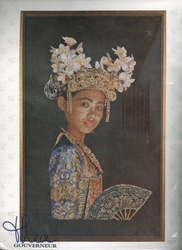 Indonesische danseres, bruin