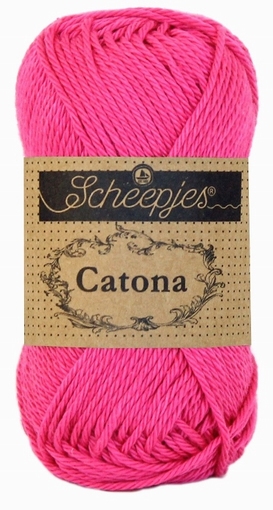 Catona shocking pink 114, 25 gram, 62,5 meter