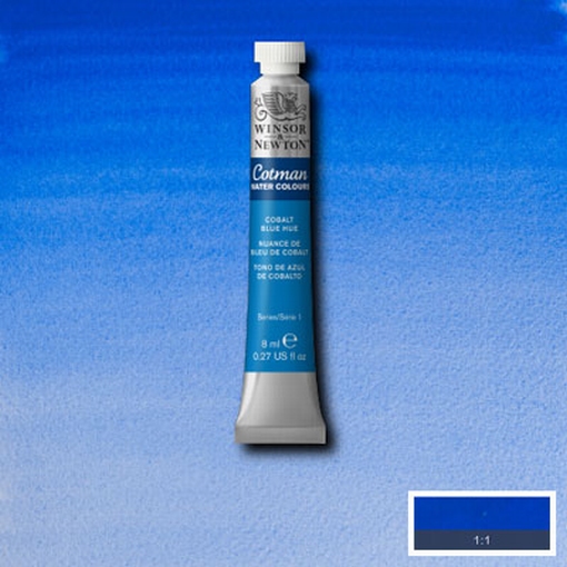 Cotman Water Colour Cobalt Blue Hue, tube 8 ml.