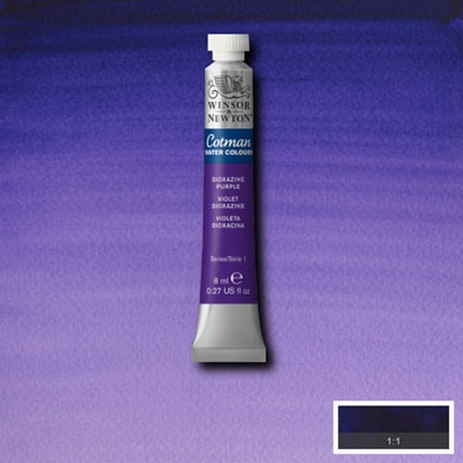 Cotman Water Colour Dioxazine Violet, tube 8 ml.
