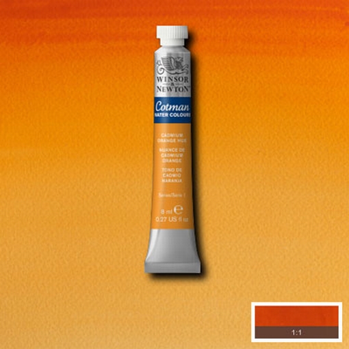 Cotman Water Colour Cadmium Orange Hue, tube 8 ml.