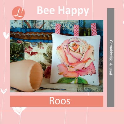 Bee Happy handwerkpakket Roos