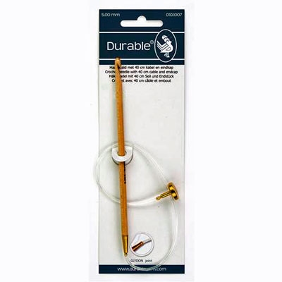 Tunische haaknaald 5 mm Durable