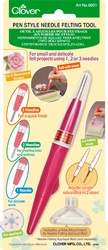 Handpunch Clover Pen style needle felting 8901