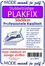 Dubbelzijdig Plakfix 50x50 cm.