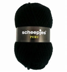 Scheepjeswol Peru, zwart 100